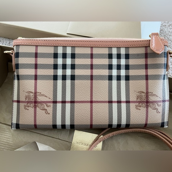 Burberry Haymarket Crossbody Clutch - Picture 3 of 11